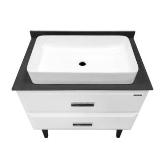 Comforty Зеркало "Империя-80" белый глянец